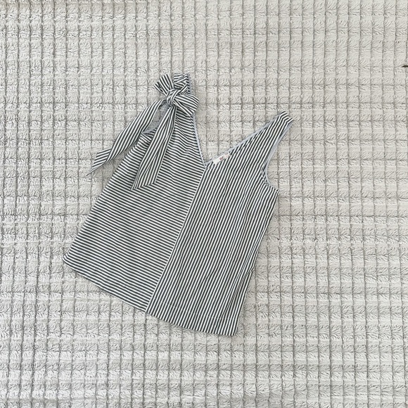 Vineyard vines NWT soirée stripe bow tie tank - Picture 3 of 5